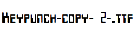 Keypunch-copy-2-.ttf