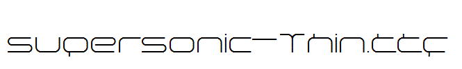 supersonic-Thin.ttf