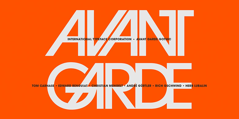 ITC Avant Garde Gothic®