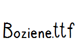 Boziene.ttf