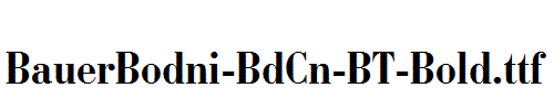 BauerBodni-BdCn-BT-Bold.ttf