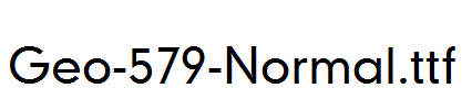 Geo-579-Normal.ttf