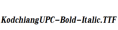 KodchiangUPC-Bold-Italic.ttf