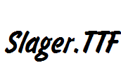 Slager.ttf