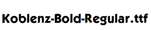 Koblenz-Bold-Regular.ttf