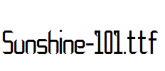 Sunshine-101.ttf