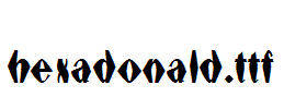 hexadonald.ttf