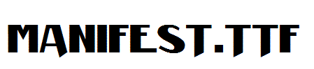 Manifest.ttf