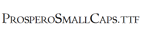 ProsperoSmallCaps.ttf