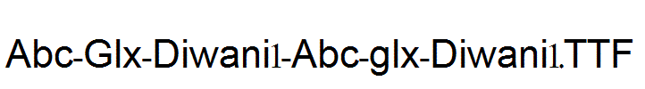 Abc-Glx-Diwani1-Abc-glx-Diwani1.ttf