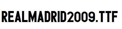 RealMadrid2009.ttf