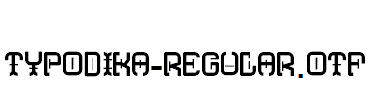 Typodika-Regular.otf