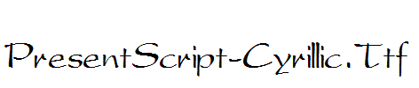 PresentScript-Cyrillic.ttf