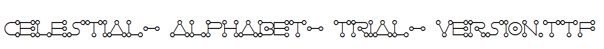Celestial-Alphabet-Trial-Version.ttf