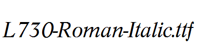 L730-Roman-Italic.ttf