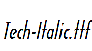 Tech-Italic.ttf