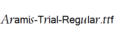 Aramis-Trial-Regular.ttf