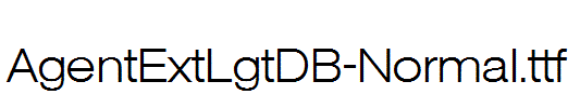 AgentExtLgtDB-Normal.ttf