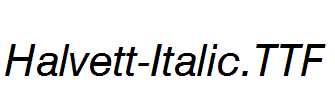 Halvett-Italic.ttf