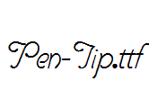 Pen-Tip.ttf