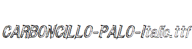 CARBONCILLO-PALO-Italic.ttf