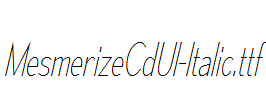 MesmerizeCdUl-Italic.ttf