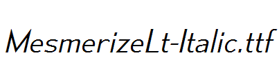 MesmerizeLt-Italic.ttf