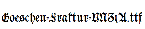 Goeschen-Fraktur-UNZ1A.ttf