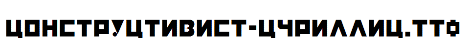 Constructivist-Cyrillic.ttf