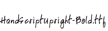 HandScriptUpright-Bold.ttf