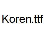 Koren.ttf