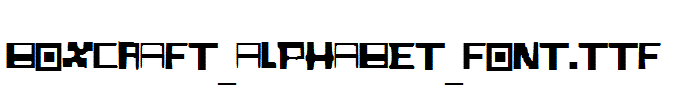 BoxCraft_Alphabet_Font.ttf