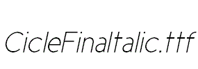 CicleFinaItalic.ttf