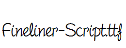 Fineliner-Script.ttf