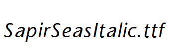 SapirSeasItalic.ttf