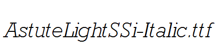 AstuteLightSSi-Italic.ttf