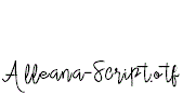 Alleana-Script.otf