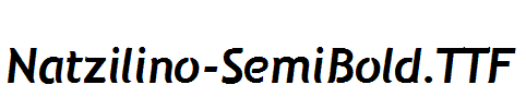 Natzilino-SemiBold.ttf