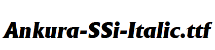 Ankura-SSi-Italic.ttf