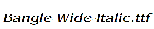 Bangle-Wide-Italic.ttf