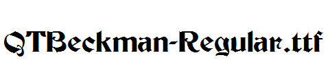 QTBeckman-Regular.ttf