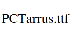 PCTarrus.ttf