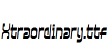 Xtraordinary.ttf