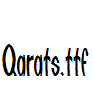 Qarats.ttf