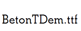 BetonTDem.ttf