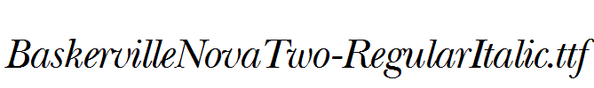 BaskervilleNovaTwo-RegularItalic.ttf