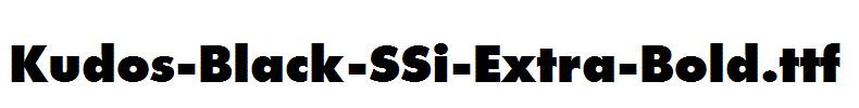 Kudos-Black-SSi-Extra-Bold.ttf