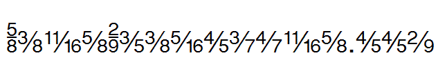 SansFractions.ttf