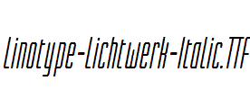 Linotype-Lichtwerk-Italic.ttf