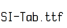 SI-Tab.ttf